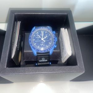 Rare and unused mission to Neptune MoonSwatch!!